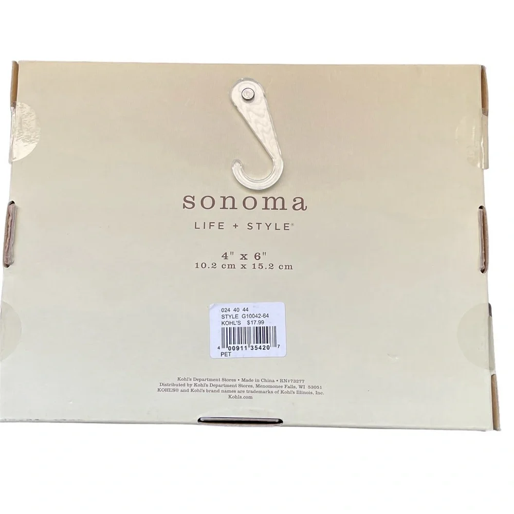 Sonoma 4x6 Dog Photo Frame - NWT